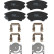 Brake Pad Set, disc brake COTEC GDB1783 TRW, Thumbnail 3