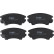 Brake Pad Set, disc brake COTEC GDB1783 TRW, Thumbnail 5