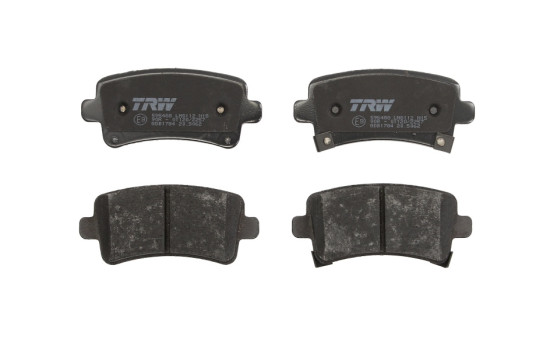 Brake Pad Set, disc brake COTEC GDB1784 TRW
