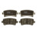 Brake Pad Set, disc brake COTEC GDB1784 TRW, Thumbnail 3