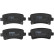 Brake Pad Set, disc brake COTEC GDB1784 TRW, Thumbnail 3