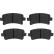 Brake Pad Set, disc brake COTEC GDB1784 TRW, Thumbnail 4
