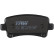Brake Pad Set, disc brake COTEC GDB1784 TRW, Thumbnail 5