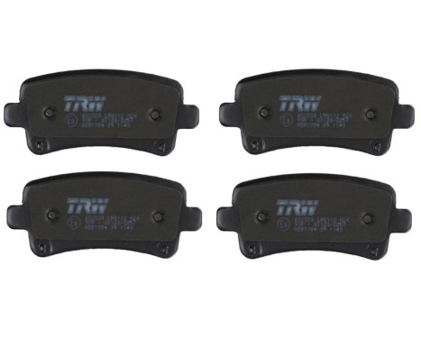 Brake Pad Set, disc brake COTEC GDB1784 TRW, Image 4