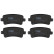 Brake Pad Set, disc brake COTEC GDB1784 TRW, Thumbnail 4