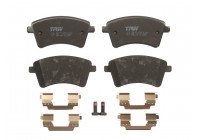 Brake Pad Set, disc brake COTEC GDB1785 TRW