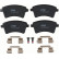 Brake Pad Set, disc brake COTEC GDB1785 TRW, Thumbnail 3