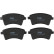 Brake Pad Set, disc brake COTEC GDB1785 TRW, Thumbnail 5