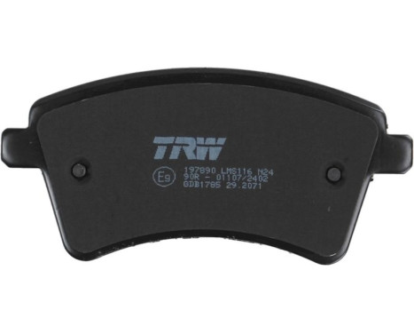 Brake Pad Set, disc brake COTEC GDB1785 TRW, Image 6