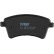 Brake Pad Set, disc brake COTEC GDB1785 TRW, Thumbnail 6