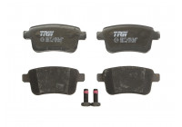 Brake Pad Set, disc brake COTEC GDB1786 TRW