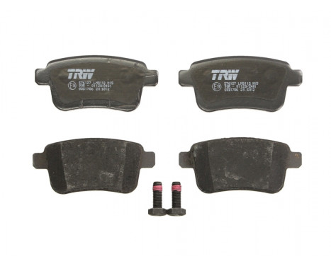 Brake Pad Set, disc brake COTEC GDB1786 TRW