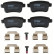 Brake Pad Set, disc brake COTEC GDB1786 TRW, Thumbnail 4
