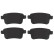Brake Pad Set, disc brake COTEC GDB1786 TRW, Thumbnail 5