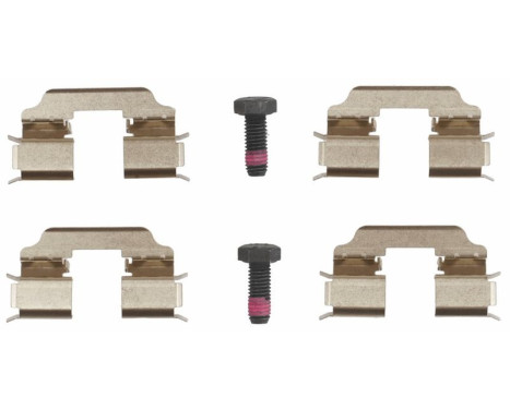 Brake Pad Set, disc brake COTEC GDB1786 TRW, Image 8