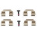 Brake Pad Set, disc brake COTEC GDB1786 TRW, Thumbnail 8