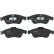 Brake Pad Set, disc brake COTEC GDB1789 TRW, Thumbnail 3