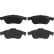 Brake Pad Set, disc brake COTEC GDB1789 TRW, Thumbnail 4