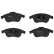 Brake Pad Set, disc brake COTEC GDB1790 TRW, Thumbnail 4