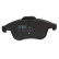 Brake Pad Set, disc brake COTEC GDB1790 TRW, Thumbnail 6