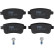 Brake Pad Set, disc brake COTEC GDB1791 TRW, Thumbnail 3