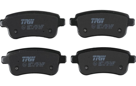 Brake Pad Set, disc brake COTEC GDB1791 TRW, Image 5