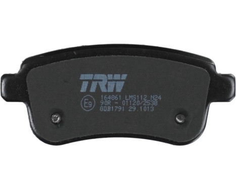 Brake Pad Set, disc brake COTEC GDB1791 TRW, Image 6