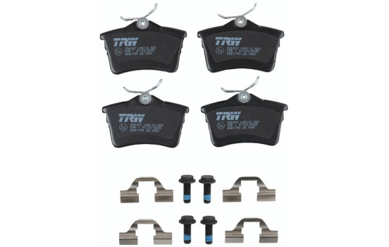 Brake Pad Set, disc brake COTEC GDB1799 TRW, Image 4