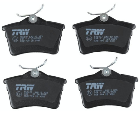 Brake Pad Set, disc brake COTEC GDB1799 TRW, Image 6