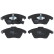 Brake Pad Set, disc brake COTEC GDB1807 TRW, Thumbnail 4