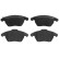 Brake Pad Set, disc brake COTEC GDB1807 TRW, Thumbnail 5