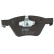 Brake Pad Set, disc brake COTEC GDB1810 TRW, Thumbnail 6