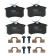 Brake Pad Set, disc brake COTEC GDB1813 TRW, Thumbnail 4