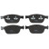Brake Pad Set, disc brake COTEC GDB1821 TRW, Thumbnail 4