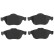 Brake Pad Set, disc brake COTEC GDB1823 TRW, Thumbnail 4