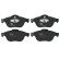 Brake Pad Set, disc brake COTEC GDB1823 TRW, Thumbnail 5