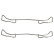 Brake Pad Set, disc brake COTEC GDB1823 TRW, Thumbnail 7