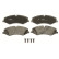 Brake Pad Set, disc brake COTEC GDB1825 TRW, Thumbnail 3