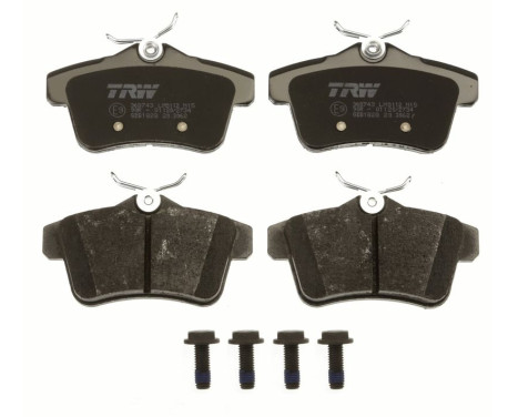 Brake Pad Set, disc brake COTEC GDB1828 TRW, Image 3