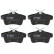 Brake Pad Set, disc brake COTEC GDB1828 TRW, Thumbnail 6