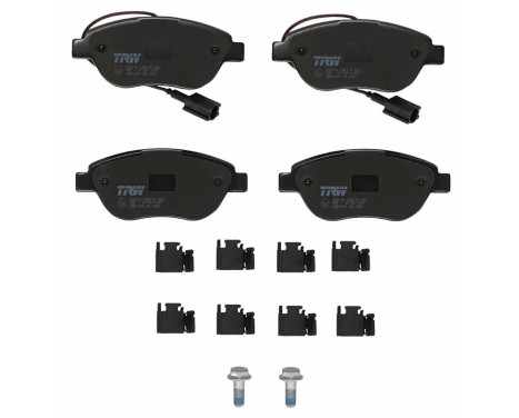 Brake Pad Set, disc brake COTEC GDB1829 TRW, Image 4