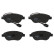 Brake Pad Set, disc brake COTEC GDB1829 TRW, Thumbnail 5