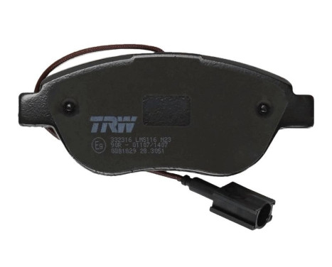Brake Pad Set, disc brake COTEC GDB1829 TRW, Image 7