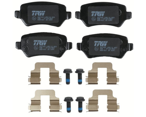 Brake Pad Set, disc brake COTEC GDB1831 TRW, Image 4