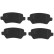 Brake Pad Set, disc brake COTEC GDB1831 TRW, Thumbnail 5