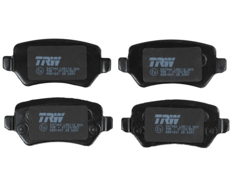 Brake Pad Set, disc brake COTEC GDB1831 TRW, Image 6