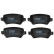Brake Pad Set, disc brake COTEC GDB1831 TRW, Thumbnail 6