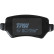 Brake Pad Set, disc brake COTEC GDB1831 TRW, Thumbnail 7
