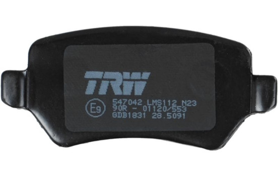 Brake Pad Set, disc brake COTEC GDB1831 TRW, Image 7