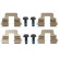 Brake Pad Set, disc brake COTEC GDB1831 TRW, Thumbnail 8